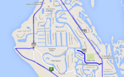 The Inn On Siesta Key (Long)- Local Run Route