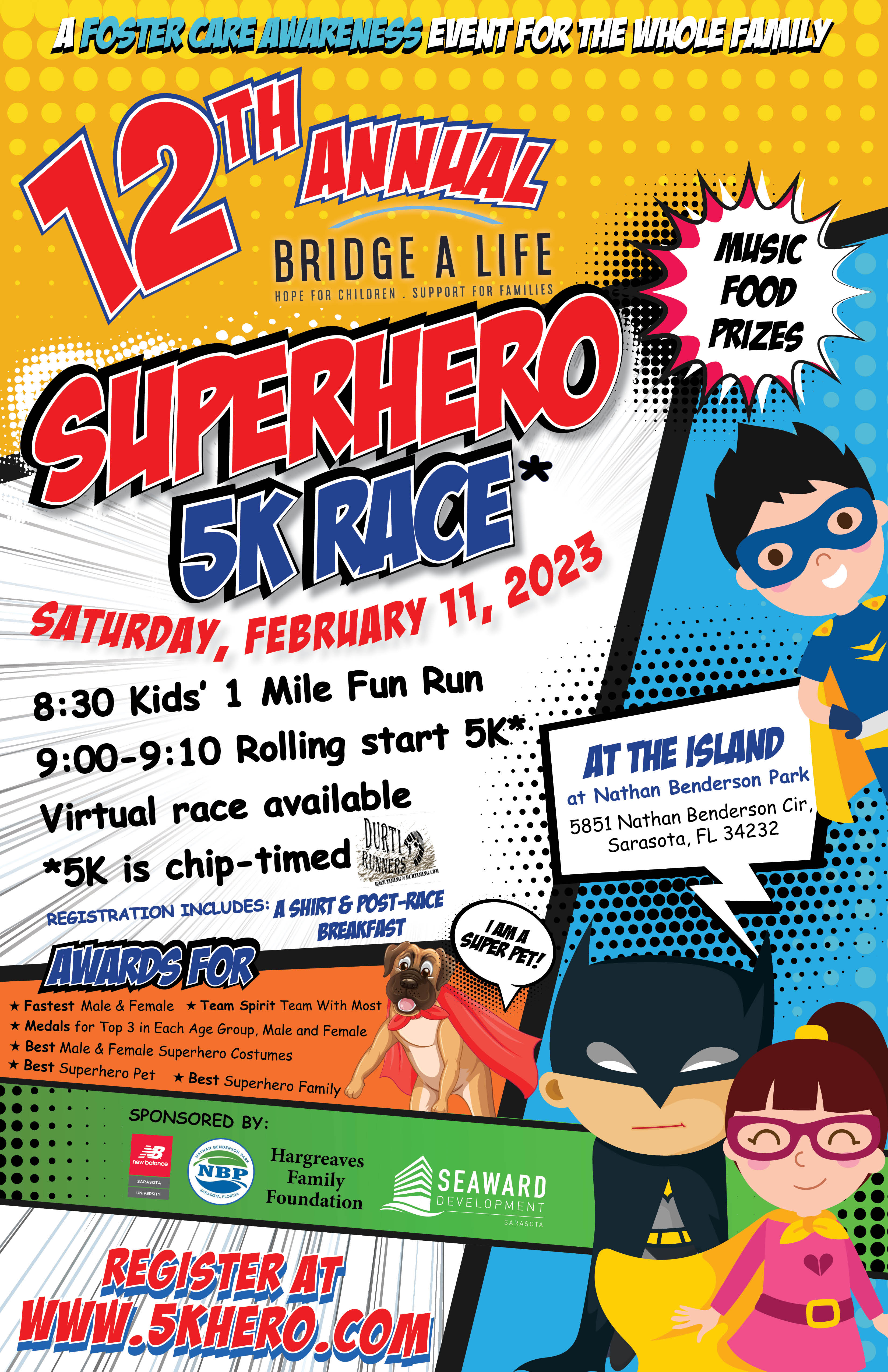 Bridge a Life Super Hero 5K